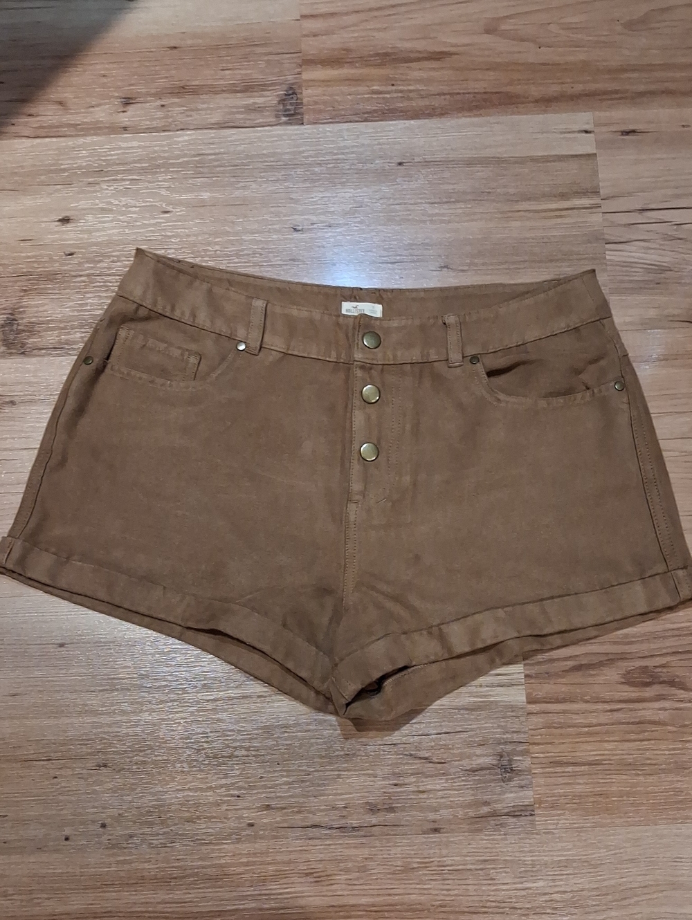 Hollister Suede Shorts